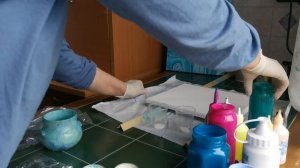 1часть Акриловая Заливка на Основе ПВА+Вода+Краска+Замедлитель высыхания