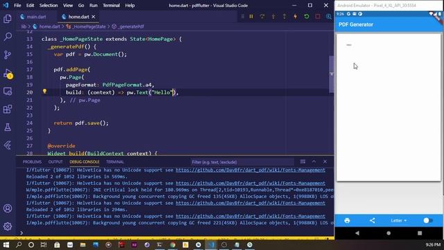 Dart แบบ Dart Dart EP25: PDF Create & View