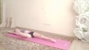 тренировка по художественной гимнастике дома 1часть #гимнастика
