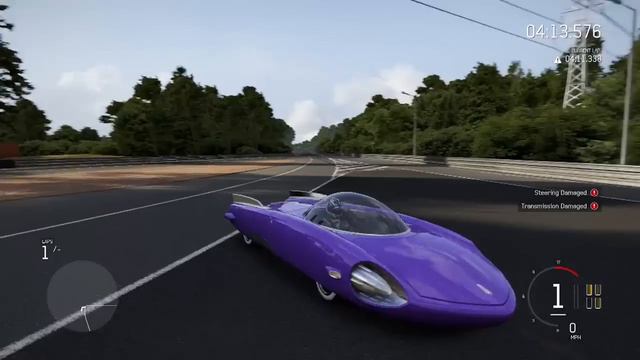 Forza 6 - 2069 Chryslus Rocket Top Speed Build смотреть онлайн