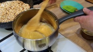 Козинаки в домашних условиях. Как сделать козинаки из перловки (sets of barley)