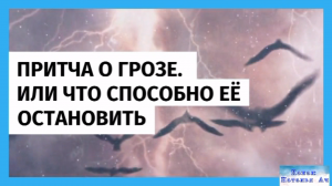 Притча о грозе или о том, что способно её остановить