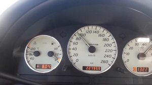 ML55 AMG w163 0 to 100km/h to 170km/h
