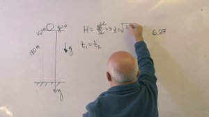 Движение тела по вертикали под действием силы тяжести 6-27