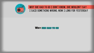 Английский по песне Битлз