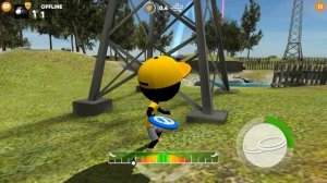НОВАЯ СПОРТИВНАЯ ИГРА ДИСК ГОЛЬФ СО СТИКМЕНОМ ОБЗОР ИГРЫ ДИСК ГОЛЬФ STICKAMAN DISC GOLF BATTLE ИГРА