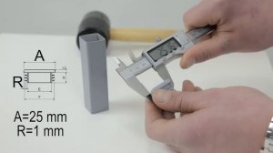 Заглушки для труб внутренние квадратные