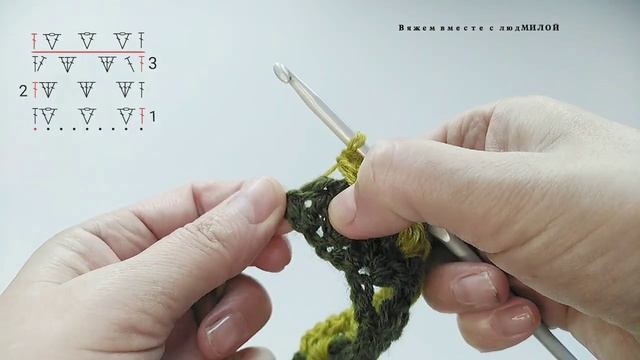 Увлекательное и очень простое вязание. Ажурный узор для джемпера.