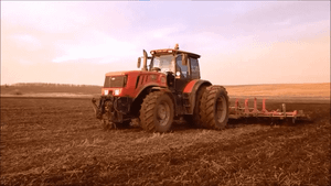 Культивация на Беларус 3022 с БПК-12(прокаченная). This is Belarus 3022 & BPK 12 (upgrade)