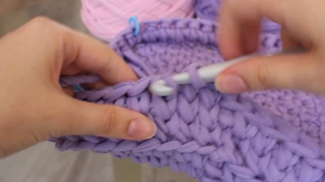 Квадратная корзинка крючком из пряжи Silena. #KVK смотреть онлайн