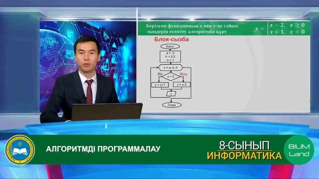 Алгоритмді программалау. 3-сабақ