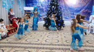 Новогодний утренник в детском саду "Проделки морского царя"