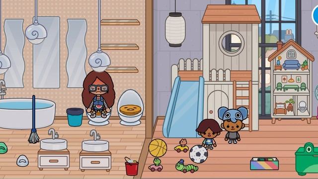 Toca Boca - Злая и добрая воспитательница (Часть 1) - серия 30 смотреть онлайн