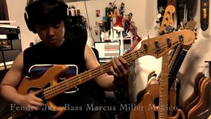 Fender Jazz Bass Marcus Miller Mexico & Japan