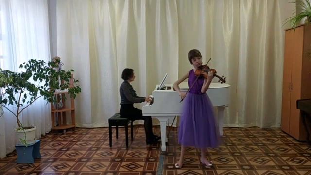 Князькина Анна,13 лет, Ф. Мендельсон "Концерт ми минор I часть" смотреть онлайн
