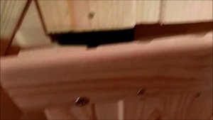 На даче делаю кладовочку под лестницей // часть 2