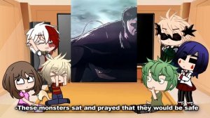 Boku no Hero (MHA) React to Levi Akerman || Gacha React