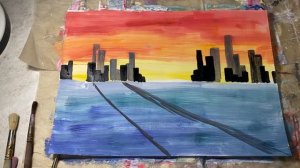 Город. Рисование для детей и взрослых. Правополушарное рисование. Рисуем город ? просто.