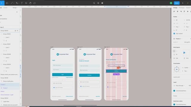 Mobile App Design in Figma | Figma Mobile App Design | Figma Tutorial
