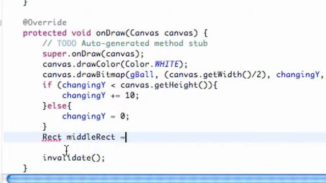 Android Developing Applications Tutorial   65   Animating a Bitmap