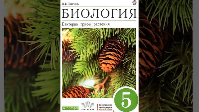 Биология 5 класс. Бактерии, грибы, растения. Пасечник В.В. Параграф 9.