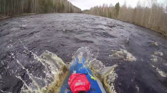 Сплав Нижняя Шуя май 2017 порог Кривой смотреть онлайн
