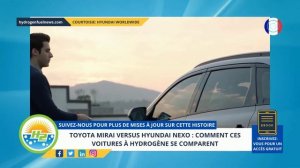 [French] Toyota Mirai vs Hyundai Nexo: How these hydrogen cars compare