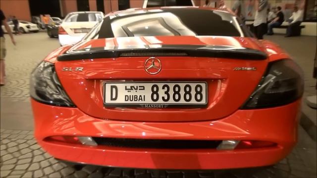 Mercedes Mclaren SLR 722 Start Up in Dubai, U.A.E Full HD!!! смотреть онлайн