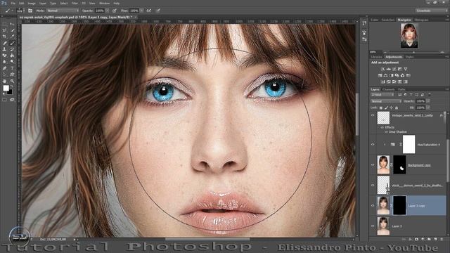 Tutorial-Adobe © Photoshop® Manipulation-)---- ► Digital Fantasy Portraits смотреть онлайн