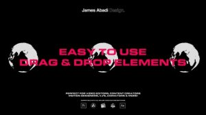 FREE 4K VISUAL ELEMENTS OVERLAY PACK ☣ JAMES ABADI DESIGN ☣ FREE DOWNLOAD