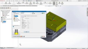 #2 Уроки SolidCAM - 2.5D Фрезерная обработка - Быстрый старт