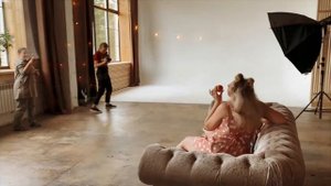 Фотосессия в стиле Пин Ап в фотостудии "Фабрика"