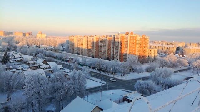 Зимняя Тюмень #тюмень #зима2020 смотреть онлайн