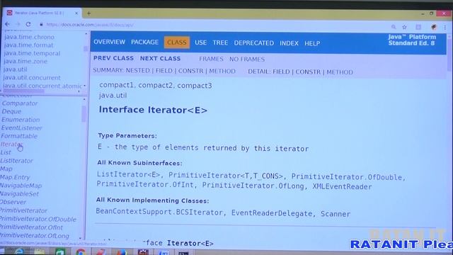 Corejava Tutorial || Collections Framework || video-15 || Iteration Cursor || BY Ratan Sir