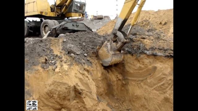 Экскаватор ЭО-3323А в работе смотреть онлайн