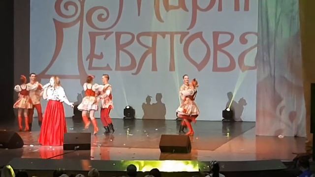 Марина Девятова и шоу-балет  ,,ЯR-Дансе,, на Дне работника  культуры в Ульяновске.