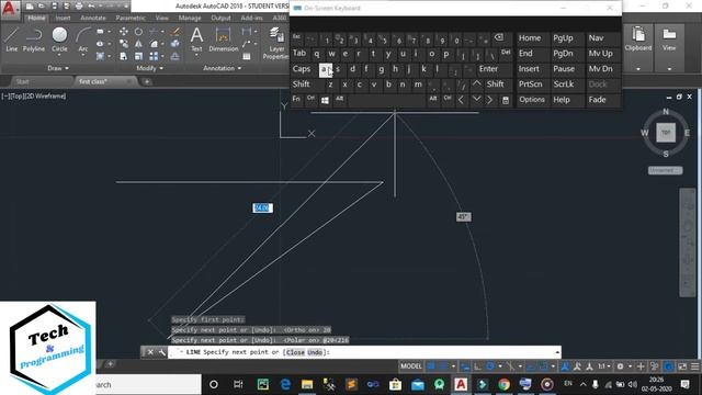 How to make Star in Autocad || AutoCad 2D Practice Drawing Exercise-15 || Tech&Programming смотреть онлайн