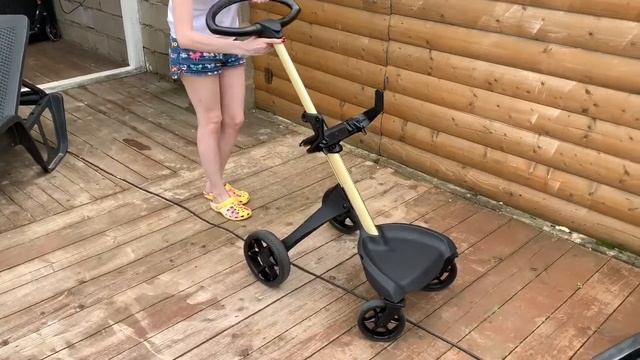 Обзор коляски Stokke Xplory V6 Gold Limited Edition смотреть онлайн