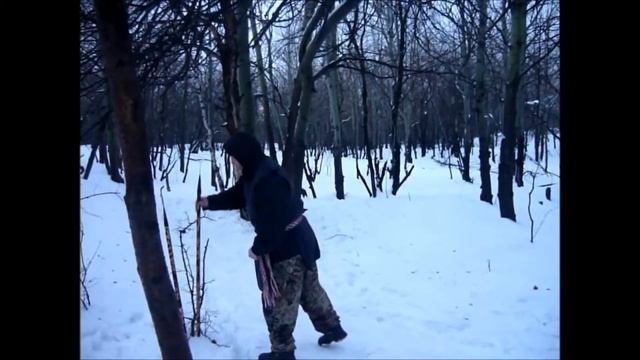 Лесной фитнес - Метание копья смотреть онлайн