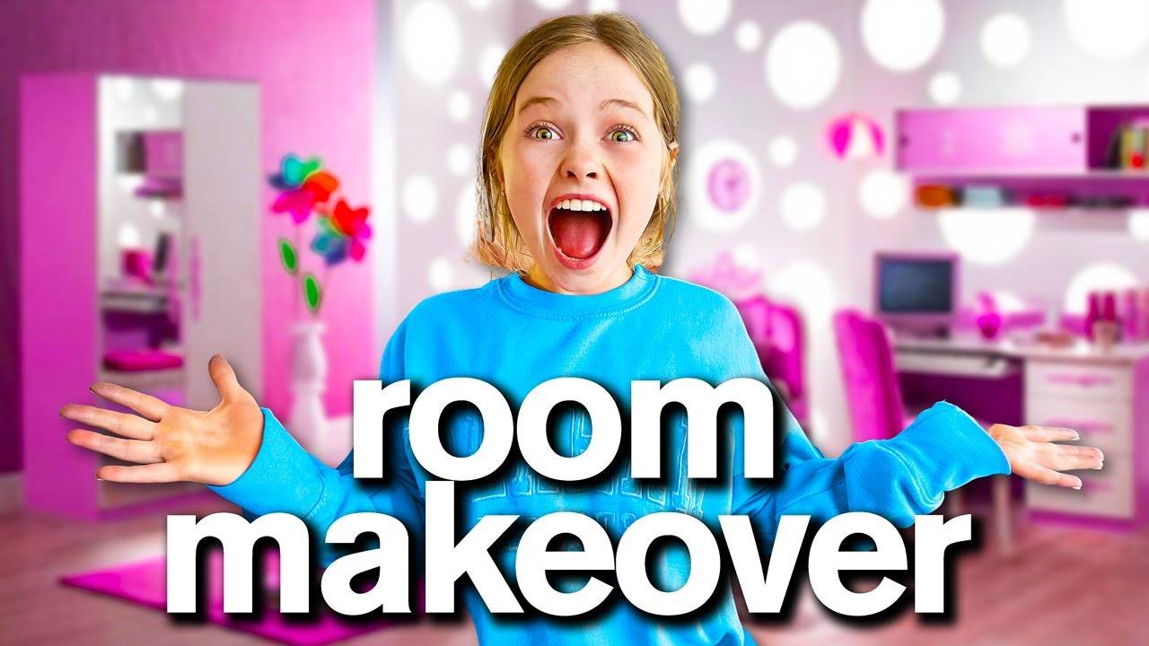 Surprise Back To School ROOM MAKEOVER смотреть онлайн