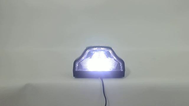 КировТент | Фонарь подсветки номерного знака 119992 LED ракушка черный смотреть онлайн