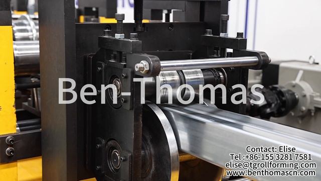 Оборудование для производства С- и П-образные строительных профилей | линия для Металлические опоры смотреть онлайн