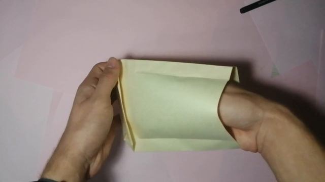 СДЕЛАЛ ОРИГАМИ ПАКЕТ ИЗ МАКДОНАЛДСА СВОИМИ РУКАМИ УПАКОВКА (ИЗИ ОРИГАМИ)