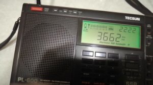 Tecsun PL 600 вечерний приём в ssb