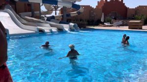 Аквапарк в отеле Дрим Лагун/DREAM LAGOON MARSA ALAM 5*. Марса Алам. Египет. Обзор от Оксаны Шило