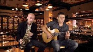 Just the two of us, sax and guitar, Neander Lima