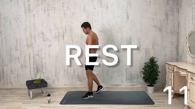 10 MIN BURPEES HIIT WORKOUT | NO EQUIPMENT смотреть онлайн