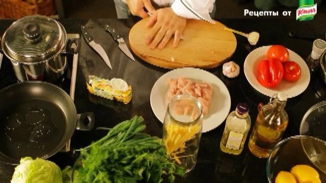 Рецепт лапши с курицей смотреть онлайн