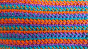 ВЯЖЕМ ШИКАРНЫЙ КОВРИК ИЗ ОСТАТКОВ ПРЯЖИ_ УЗОР ВСЕГО 1 РЯДА ?.mp4