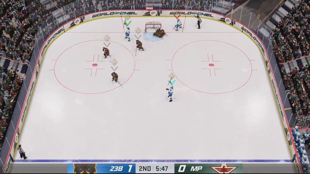 NHL 23 EASHL Highlights | My Friend Only Uses a Reverse Hit Build смотреть онлайн